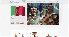 Desktop Screenshot of copper-special-alambic.com